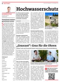Kommentar Redaktionsleiter - Lena Mileder - Trauerrede Graz-Umgebung - Die Woche Graz-Umgebung S&uuml;d - MeinBezirk.at - Regionalmedien Steiermark - Ausgabe 44 - 02.11.2022