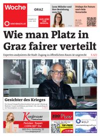 Titelseite - Lena Mileder - Trauerrede Graz - Die Woche Graz - MeinBezirk.at -Regionalmedien Steiermark - Ausgabe 44 - 02.11.2022